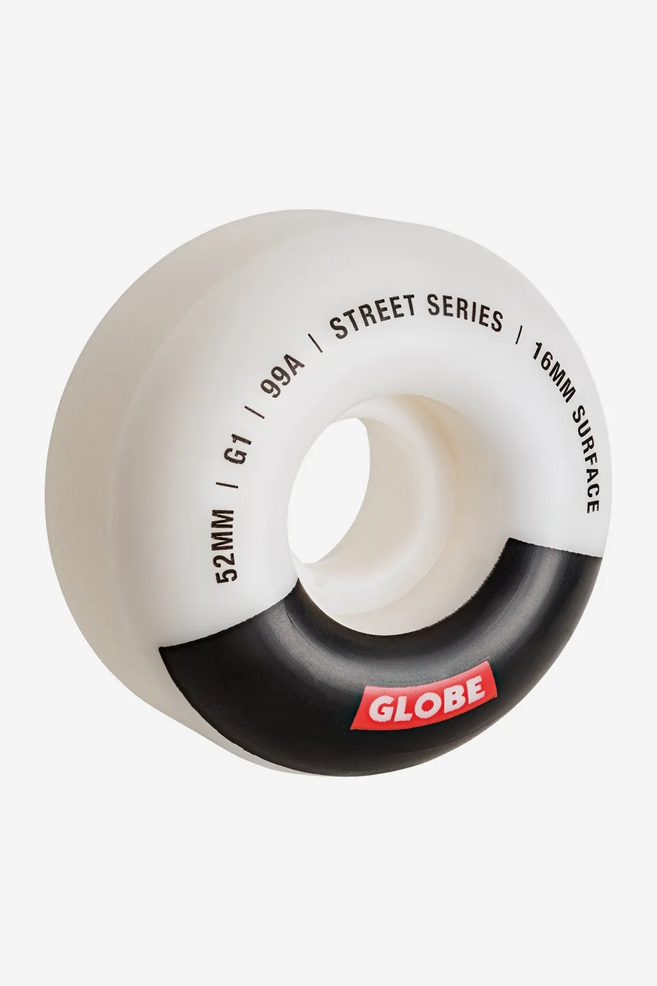 globe-g1-street-wheel-52mm-white-black-bar image 1