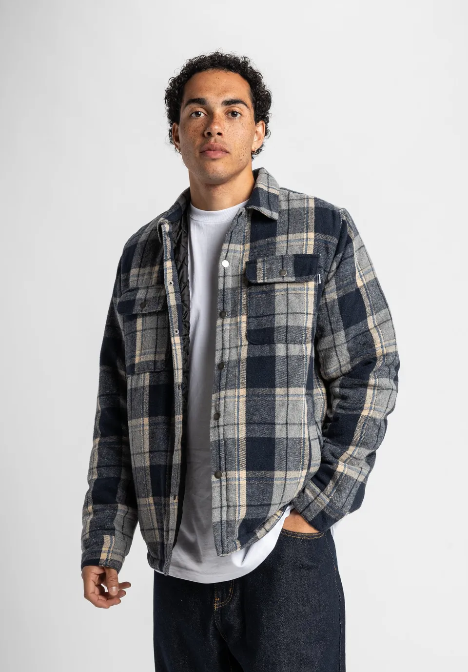 titus-thage-flanell-shirt-jacket-mit-steppfutter image 1