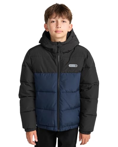 element-classic-hooded-puffer-steppjacke-mit-kapuze-f-r-jungen-8-16-elbjk00139 image 6