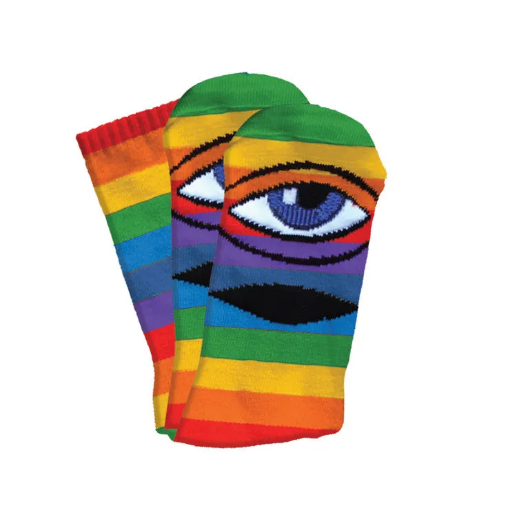 toy-machine-sect-eye-rainbow-socken image 1