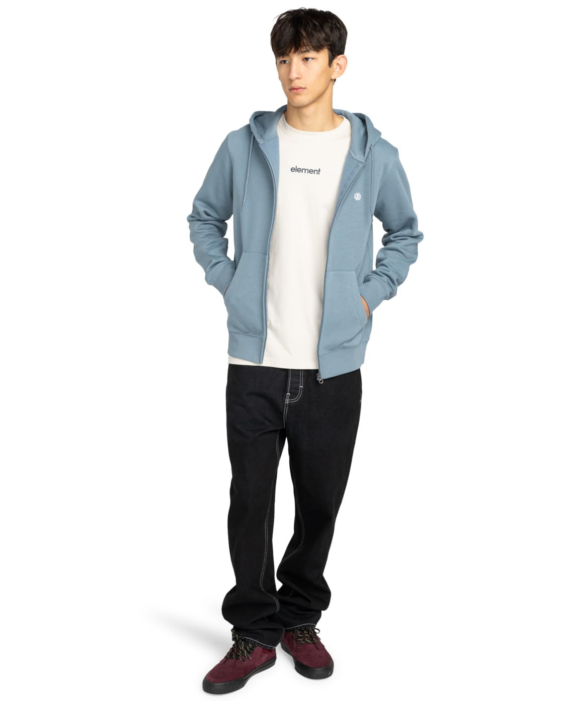 element-icon-embroidery-zip-hoodie-herren-280g image 5