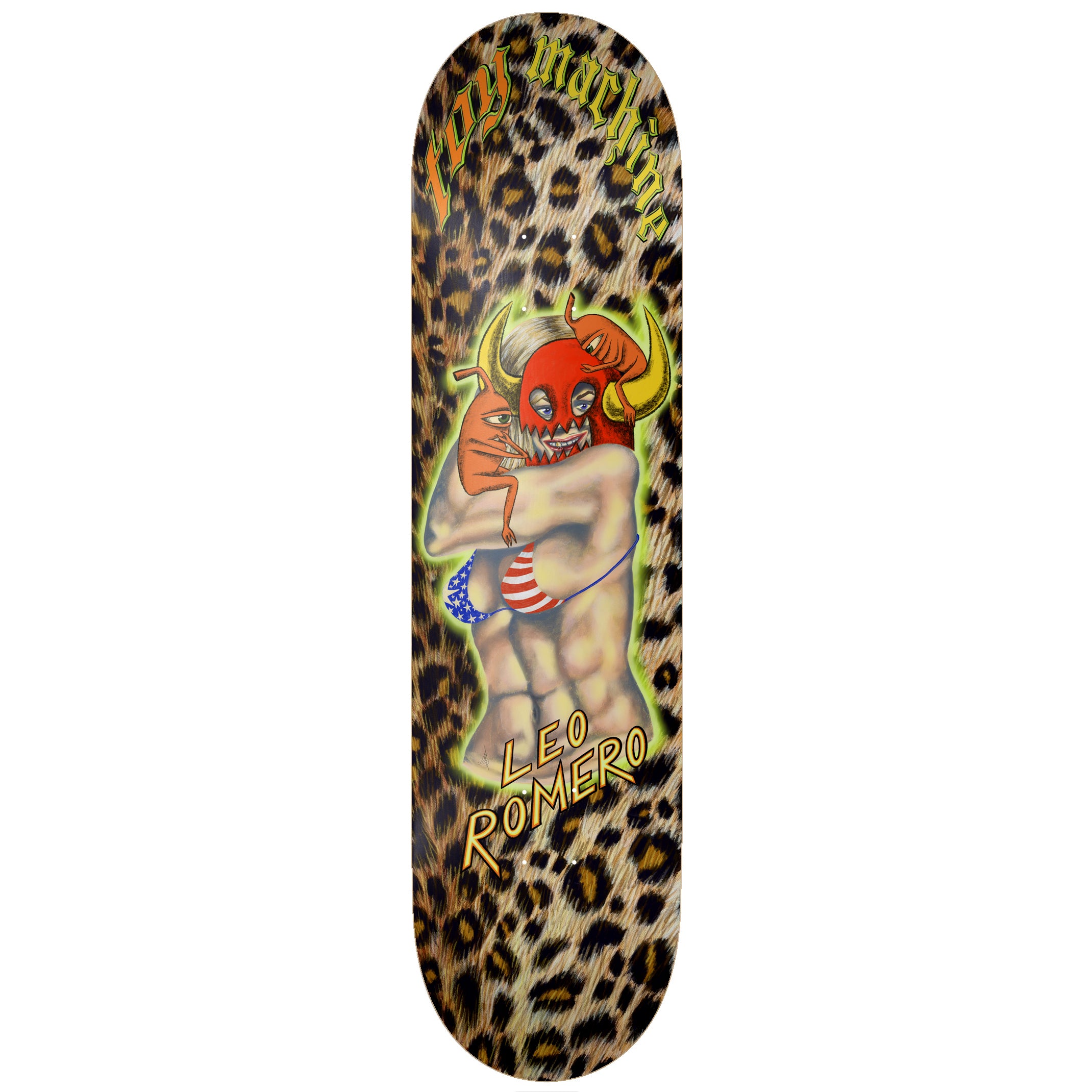 toy-machine-leo-romero-lady-danger-skateboard-deck-8-25 image 1
