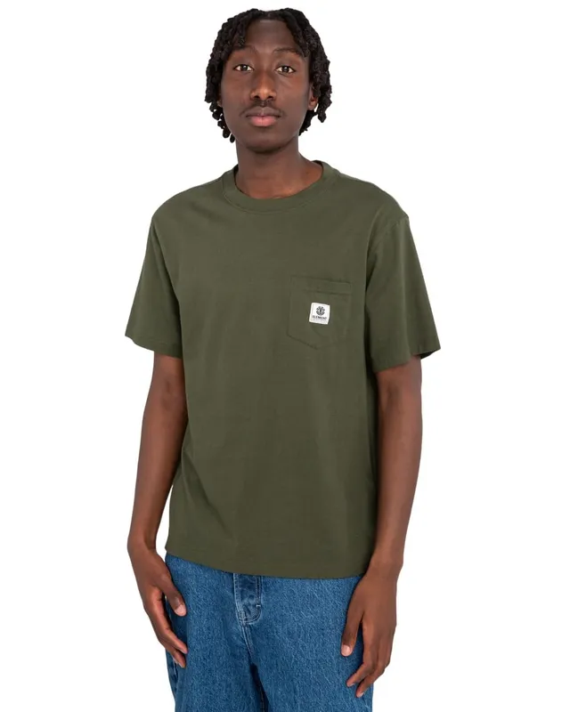 element-basic-pocket-herren-t-shirt-bio-baumwolle image 1