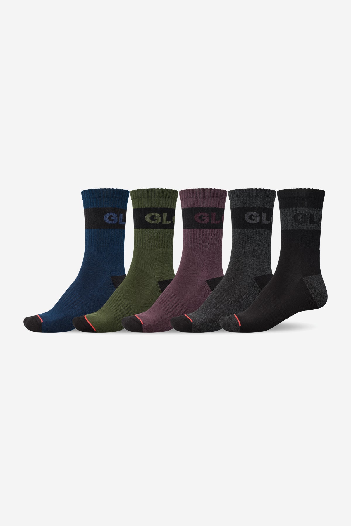 globe-horizons-crew-socken-5er-pack-dark-assorted image 1