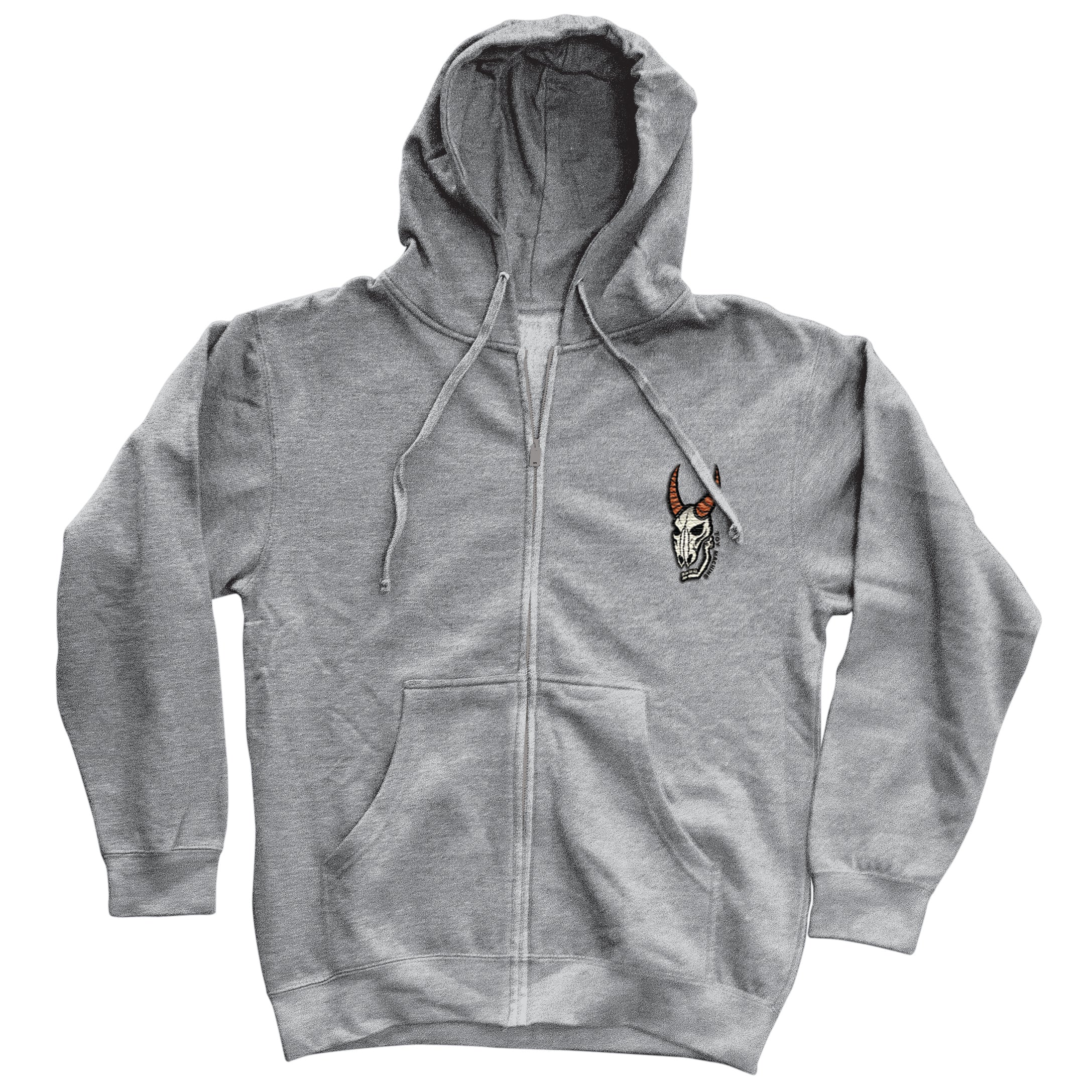 toy-machine-heavy-metal-zip-hoodie image 1