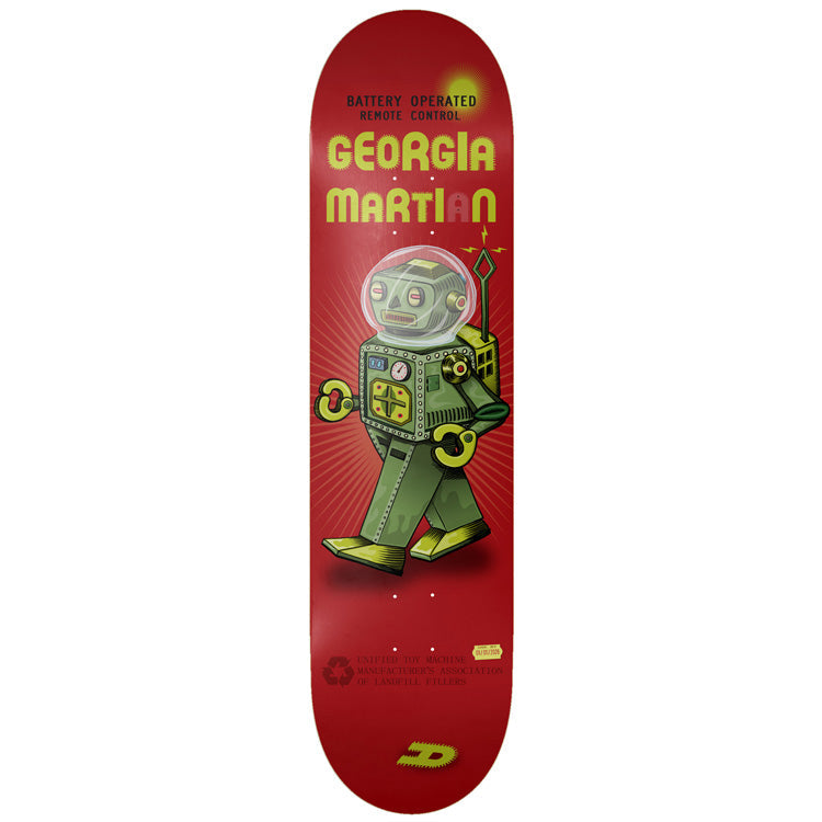 toy-machine-georgia-martin-robot-skateboard-deck-8-25 image 1
