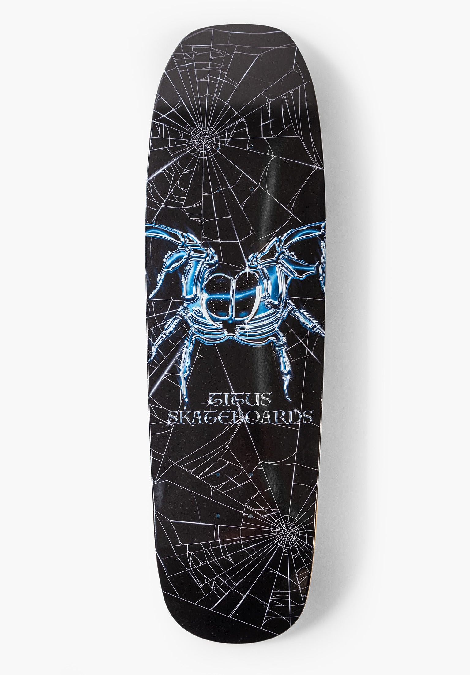 titus-chrome-spider-skateboard-deck-7-ply-maple-pool-shape image 1