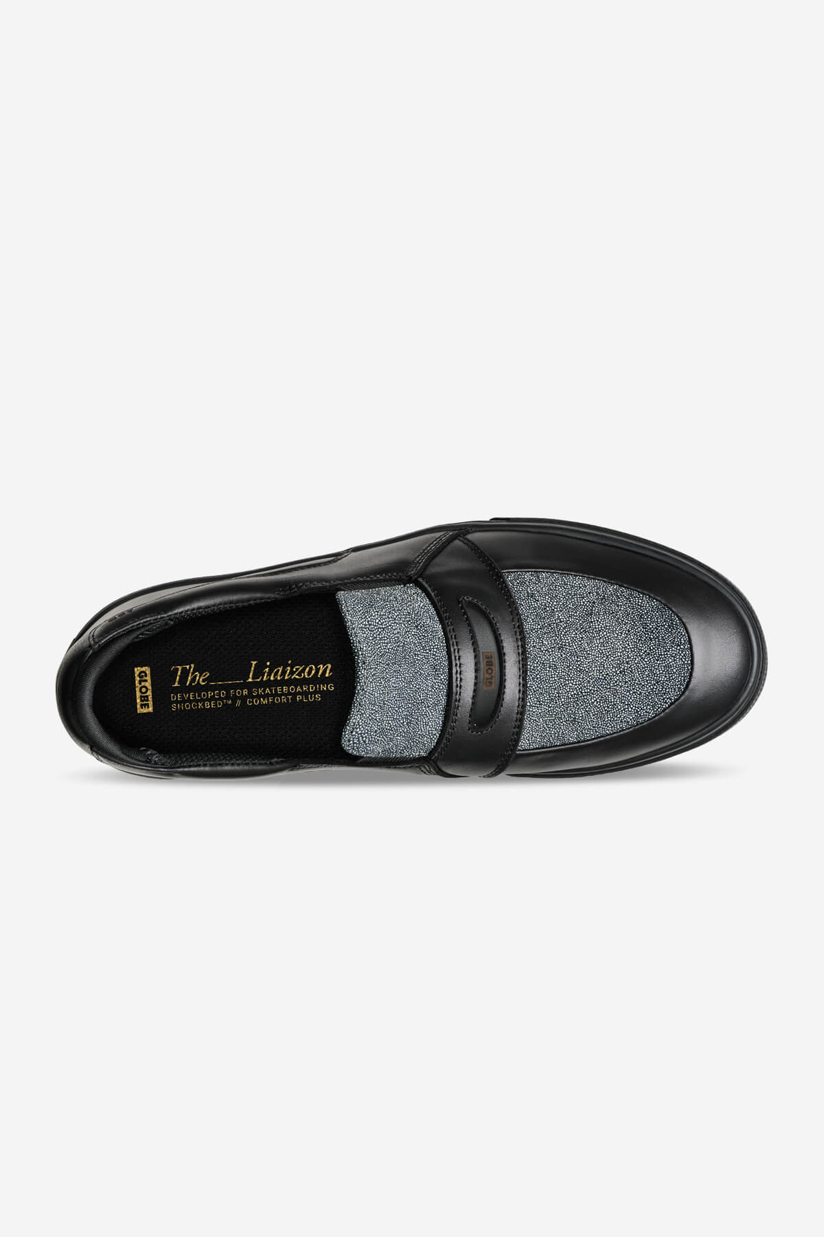 globe-liaizon-black-stingray-slipper-skateschuh image 3