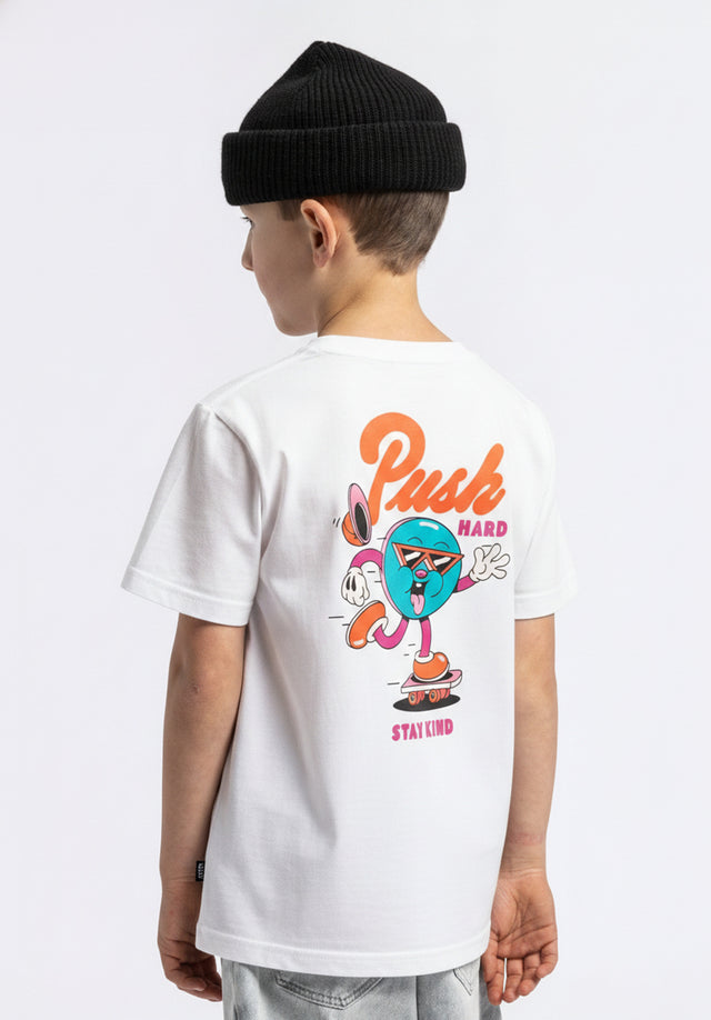 titus-x-yeye-weller-push-hard-kids-t-shirt-2 image 2