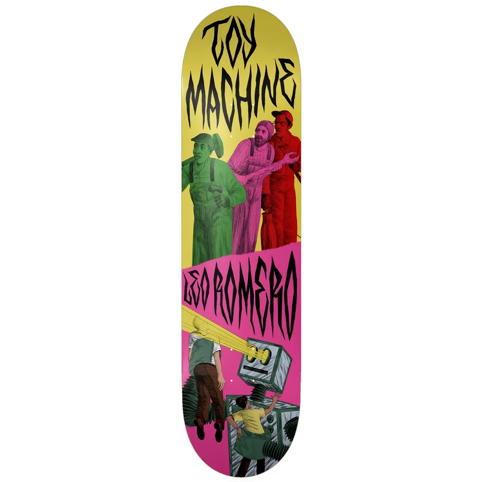 toy-machine-leo-romero-horror-show-8-50-skateboard-deck image 1