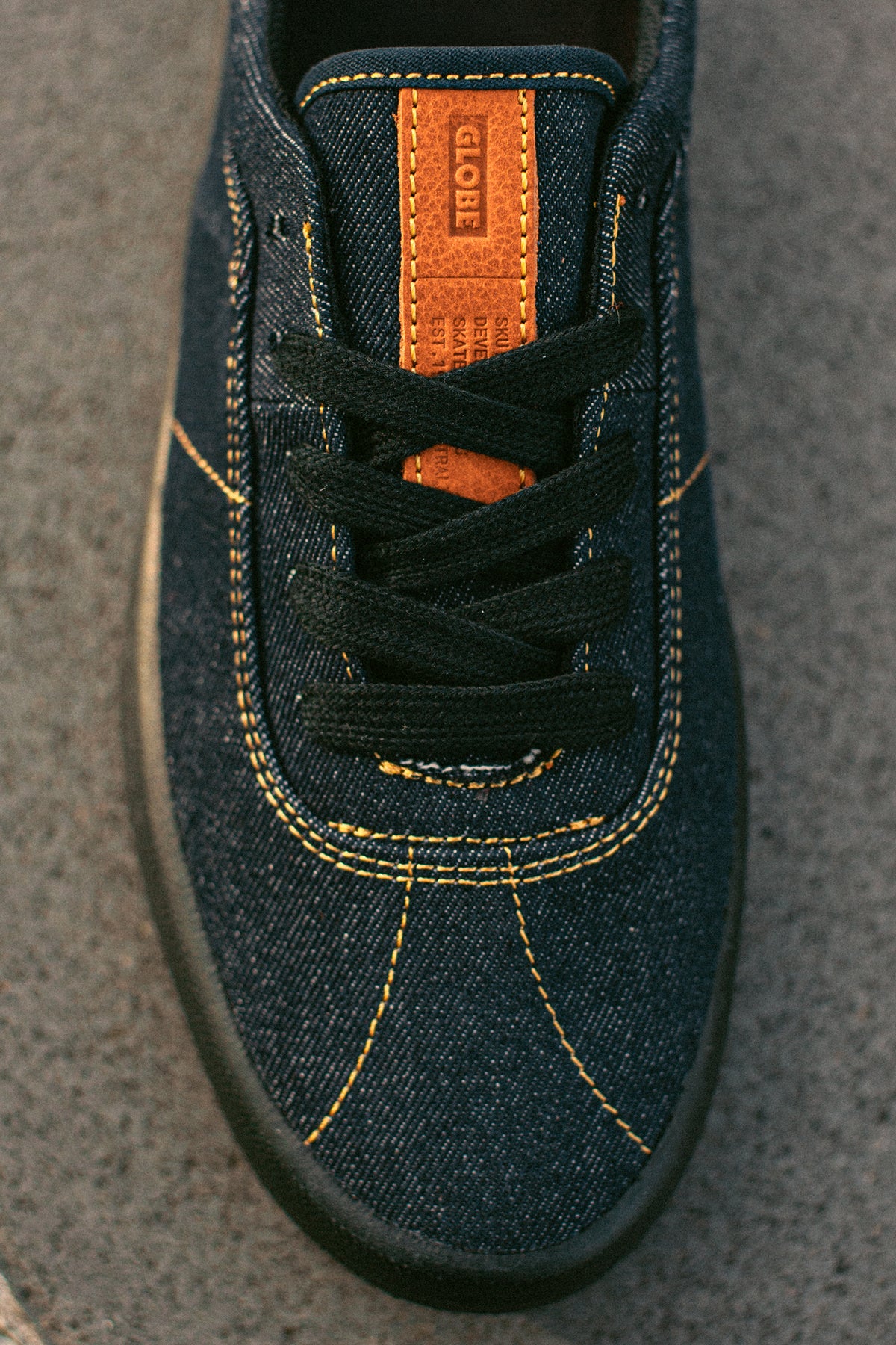 globe-melbek-skate-schuhe-low-denim image 7