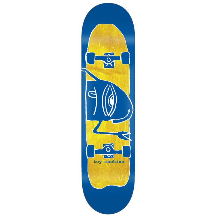toy-machine-hello-sect-blue-skateboard-deck-8-00 image 1