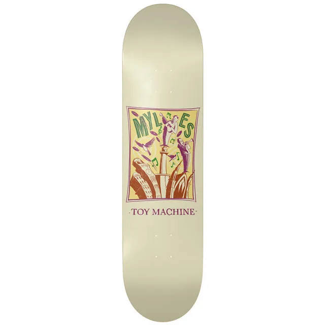 toy-machine-myles-willard-jazz-skateboard-deck-8-50 image 1
