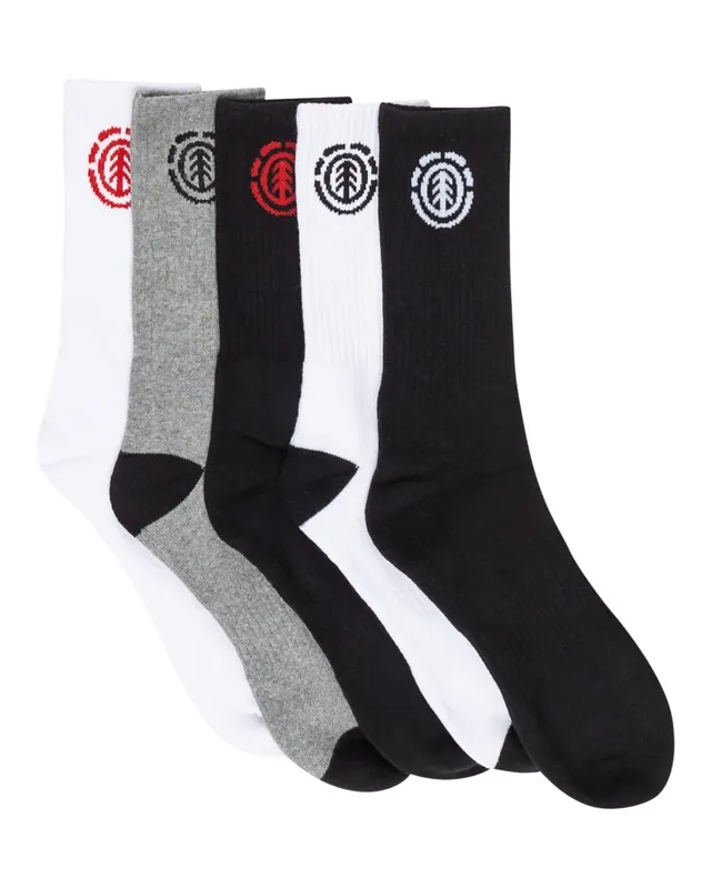 element-highrise-crew-socken-5er-pack-herren-mehrfarbig image 1