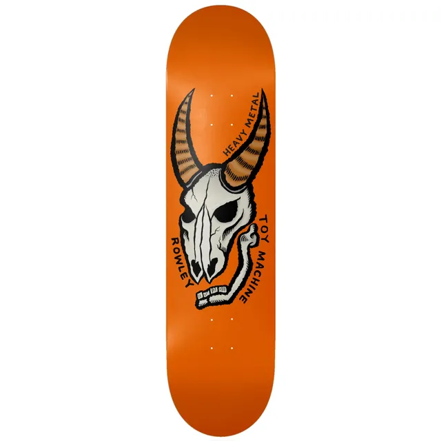toy-machine-geoff-rowley-heavy-metal-8-25-skateboard-deck image 1