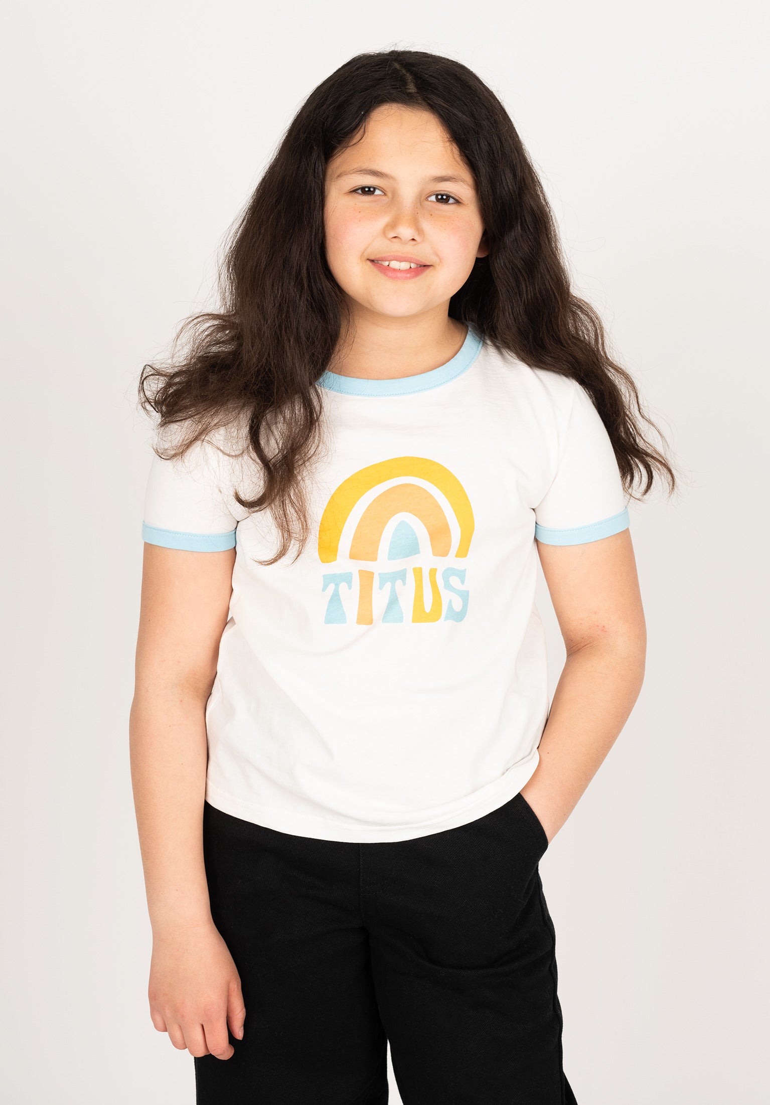 titus-mari-kids-girls-t-shirt-rainbow image 1