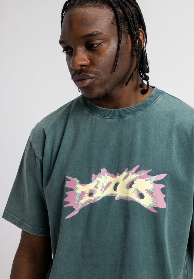 titus-flash-herren-t-shirt-nightpetrolfaded image 2