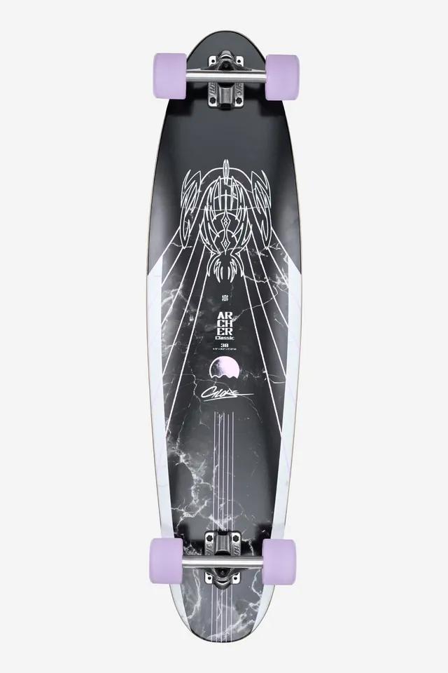 globe-archer-classic-38-longboard-bamboo-purple image 1