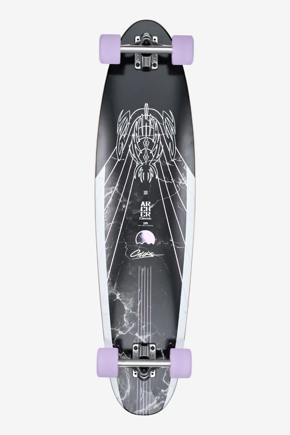 globe-archer-classic-38-longboard-bamboo-purple image 1