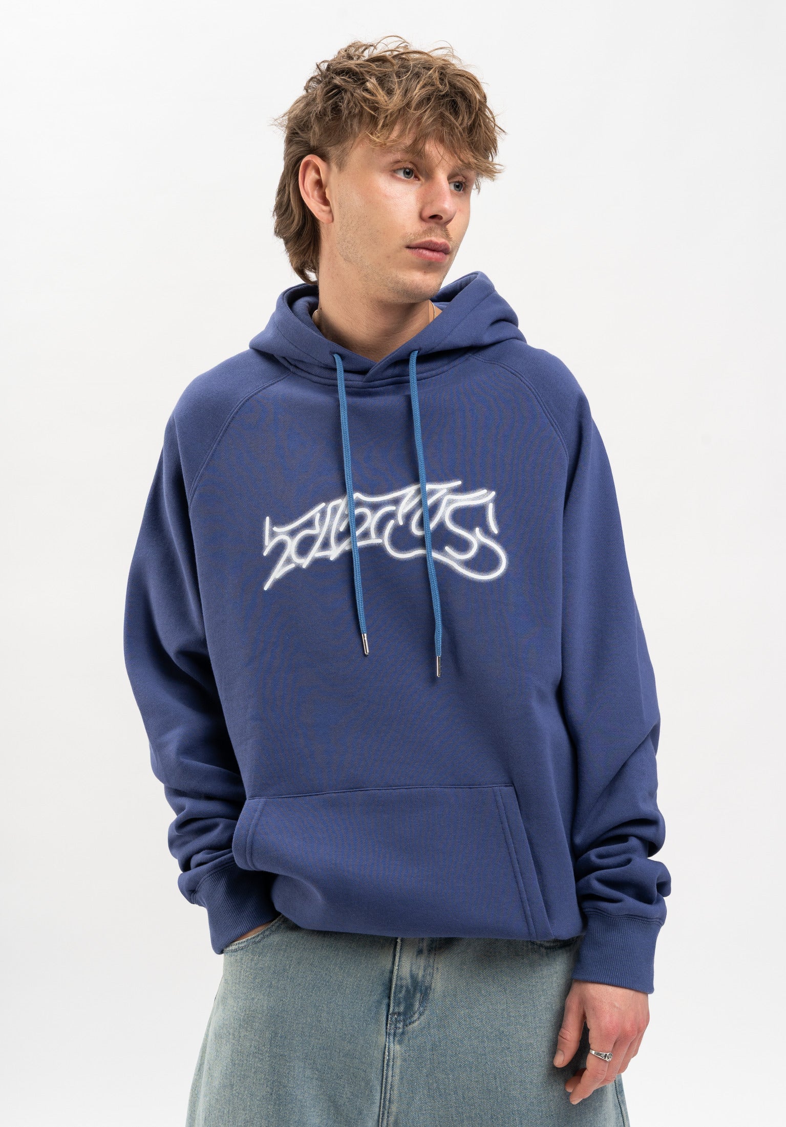 titus-retro-classic-logo-neon-hoodie image 1