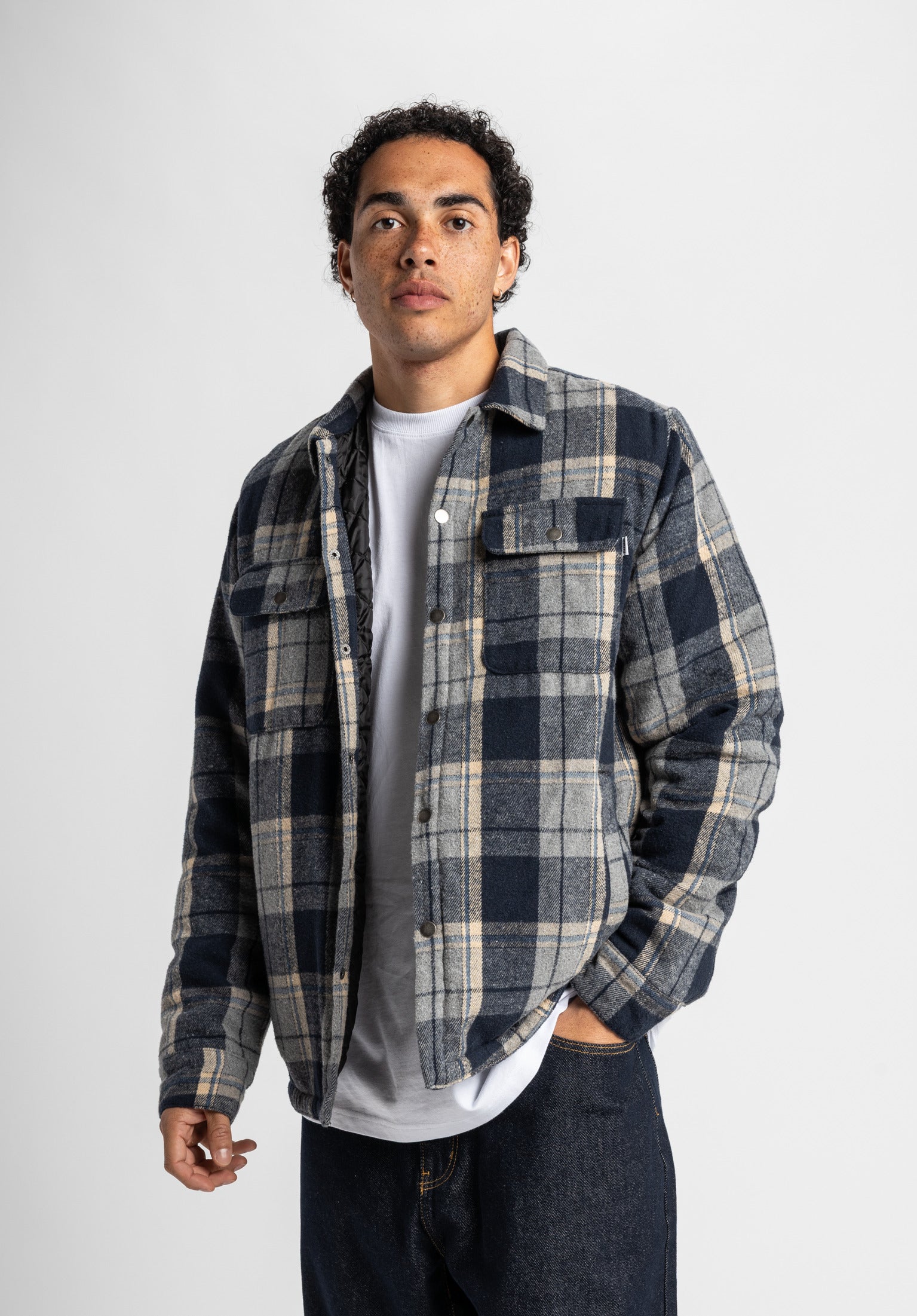 titus-thage-flanell-shirt-jacket-mit-steppfutter image 1