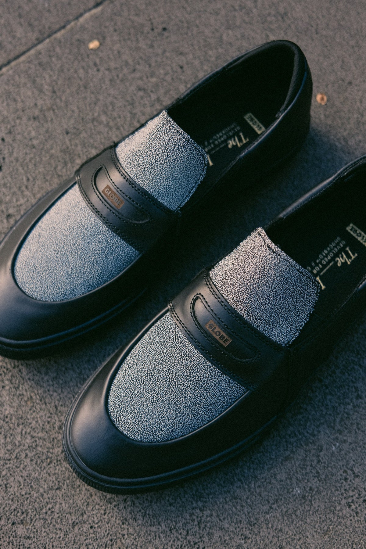 globe-liaizon-black-stingray-slipper-skateschuh image 7