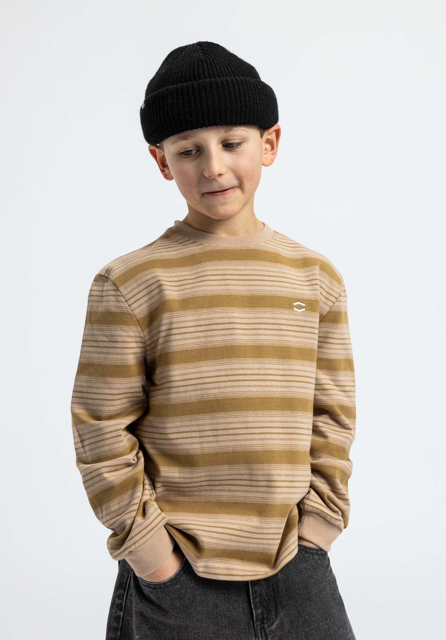 titus-icon-stripes-kids-longsleeve image 1