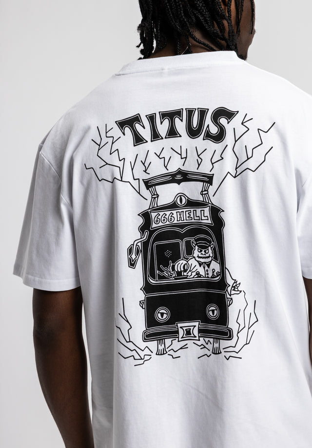 titus-train-to-hell-t-shirt-white-f-r-herren image 3