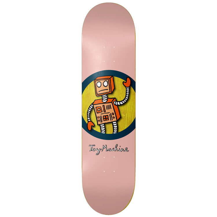 toy-machine-circle-robot-8-63-skateboard-deck image 1
