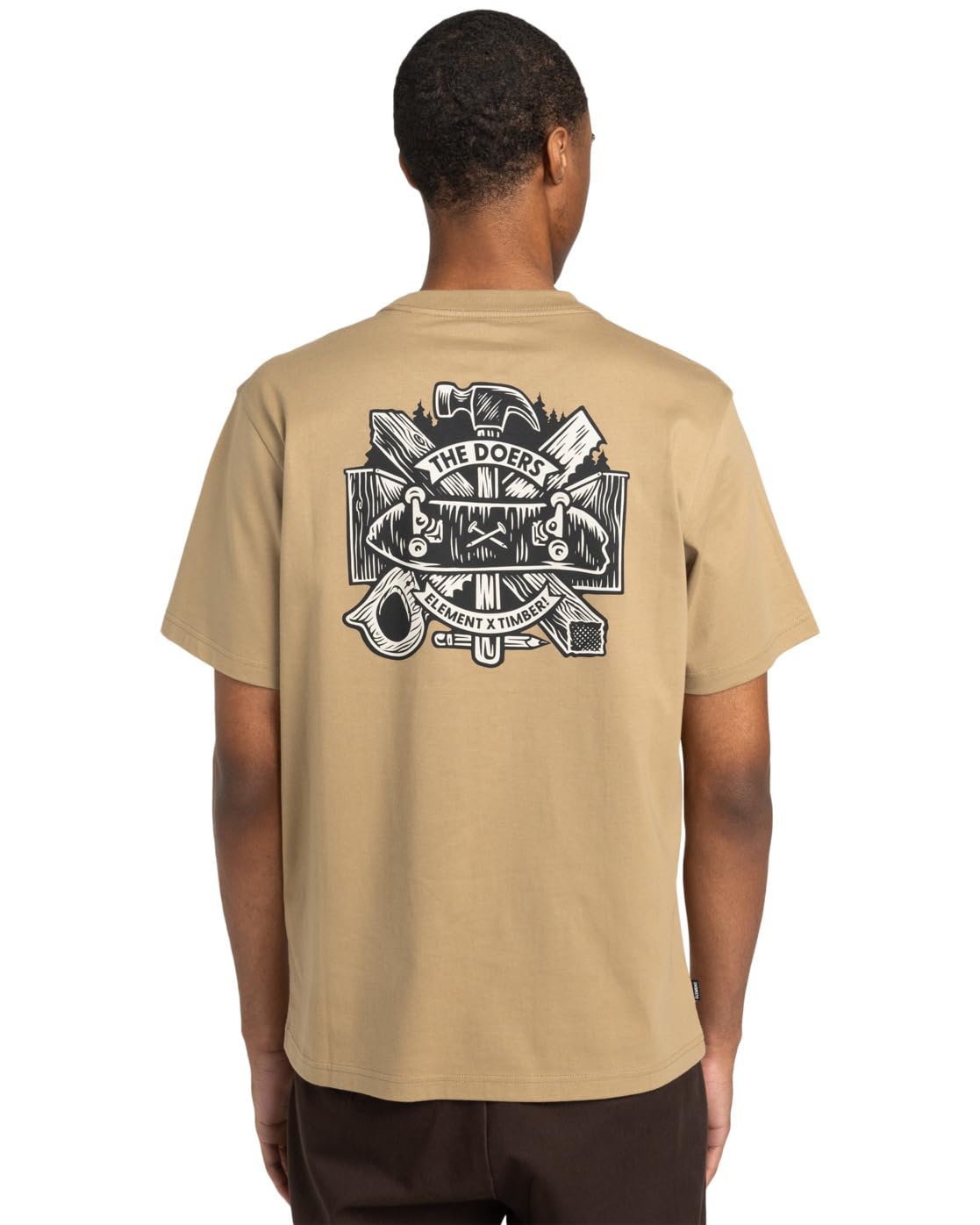 element-timber-supply-organic-cotton-t-shirt-f-r-m-nner-elyzt00522 image 2