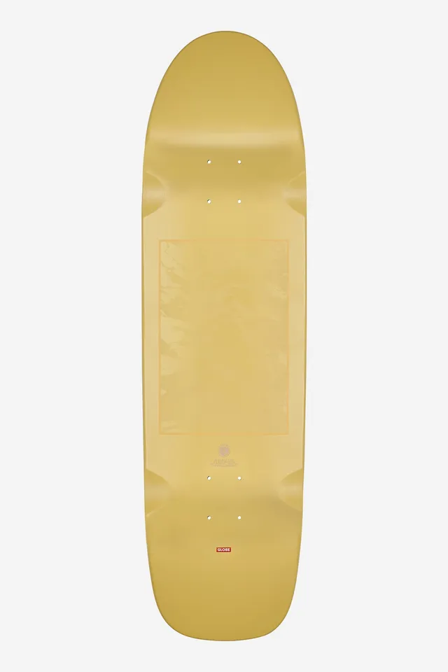 globe-shooter-8-625-skateboard-deck-yellow-comehell image 1