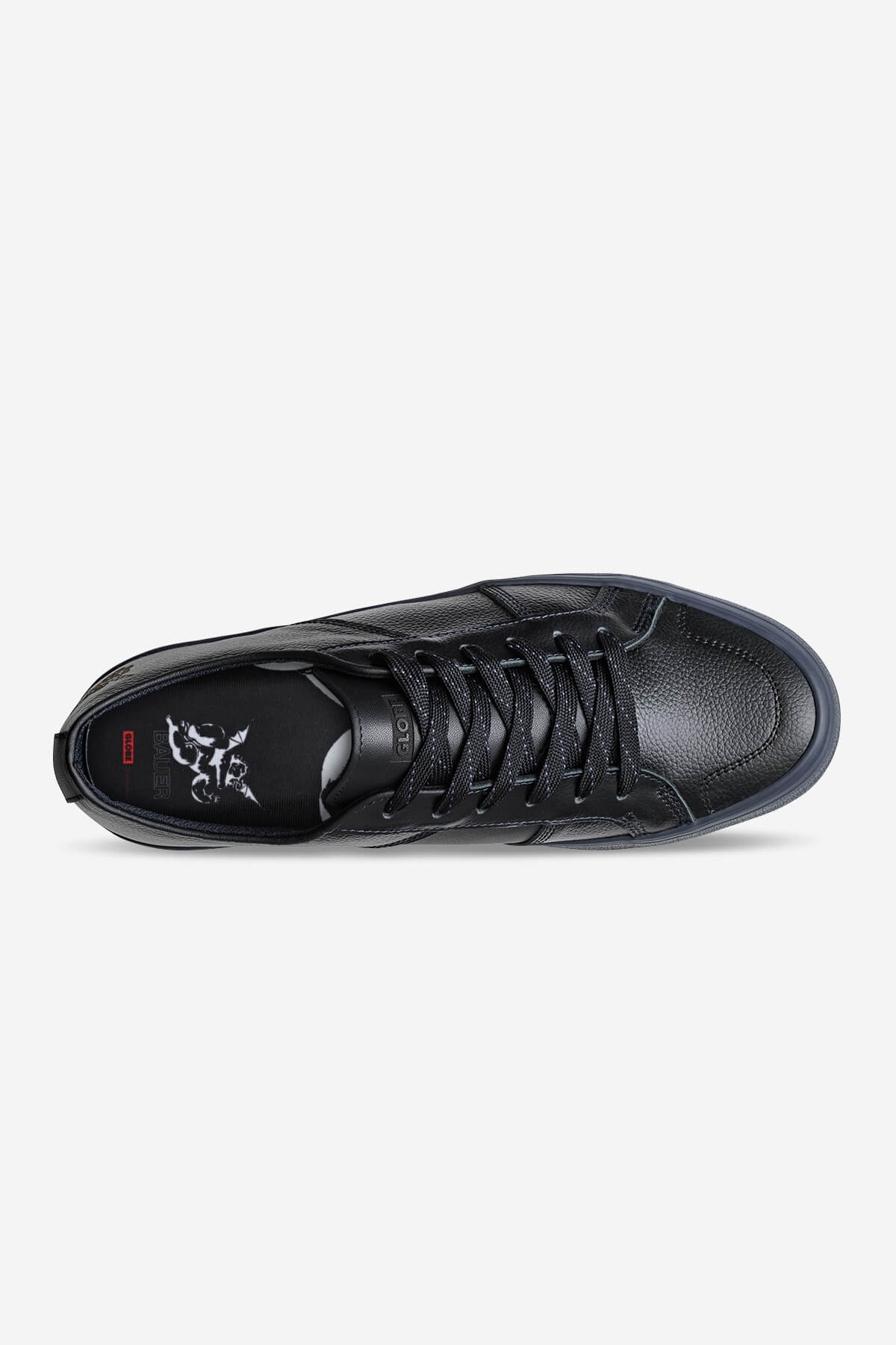 globe-surplus-skateschuhe-black-blue-bauer image 2