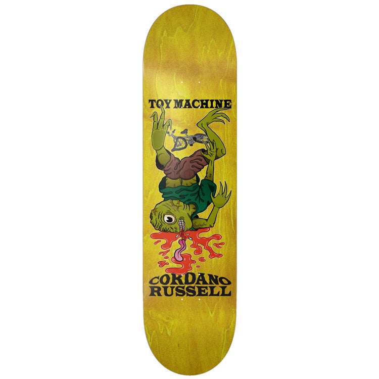 toy-machine-cordano-russell-crash-skateboard-deck-8-50 image 1