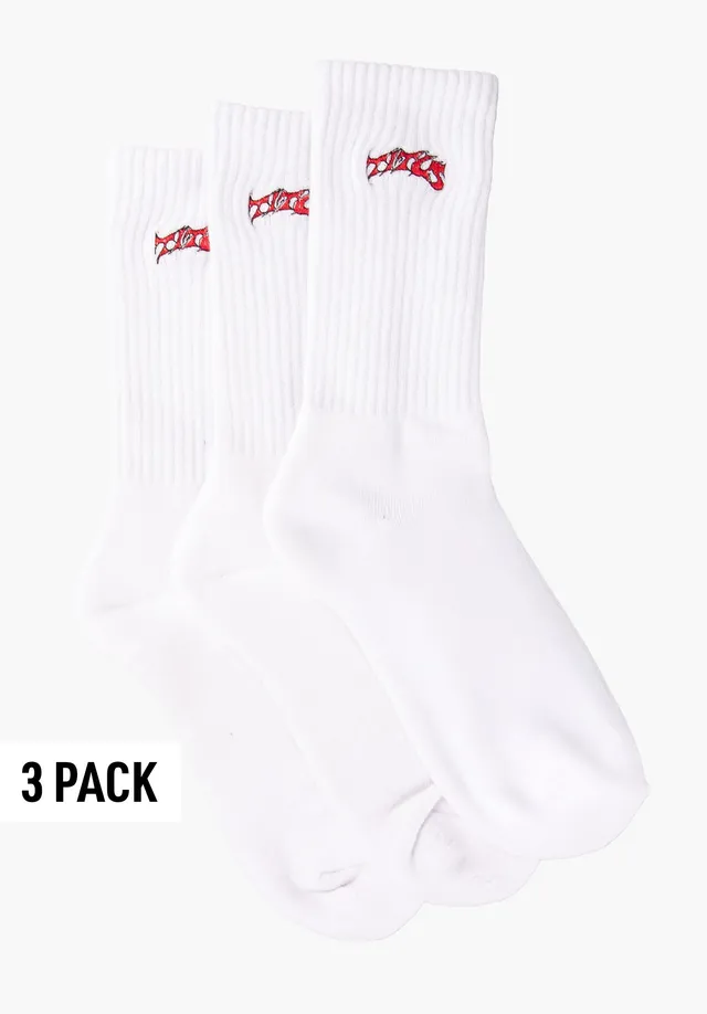 titus-classic-logo-socken-3er-pack-crew-wei-black-2 image 1