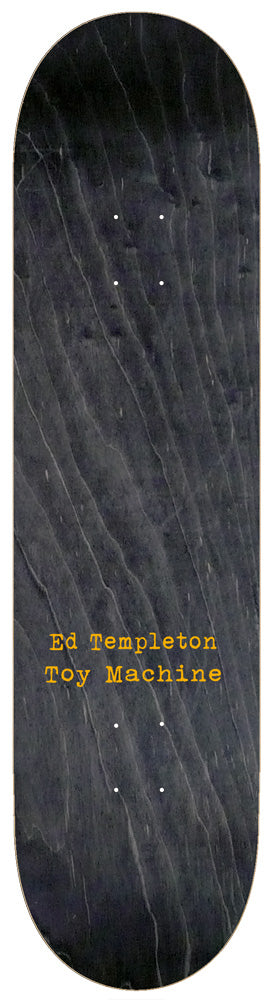 toy-machine-ed-templeton-charred-cross-8-50-skateboard-deck image 2