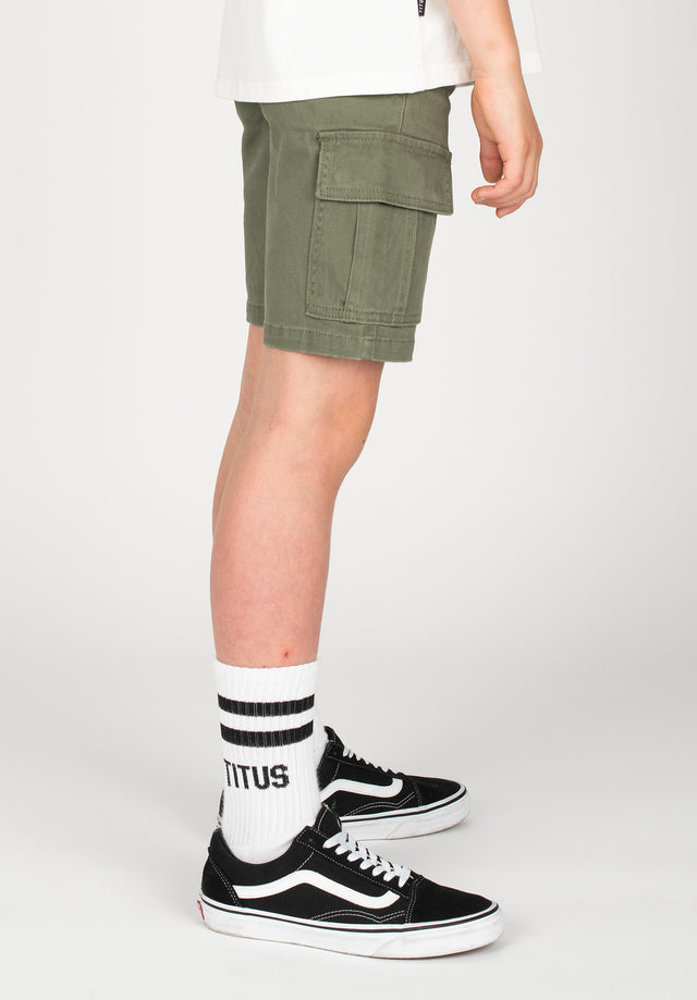titus-twill-cargo-kids-shorts-schmal image 4