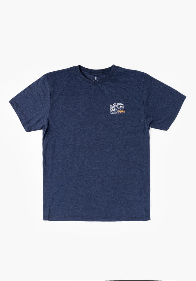 etnies-x-titus-t-shirt-darknavymottled-herren-kollabo image 2
