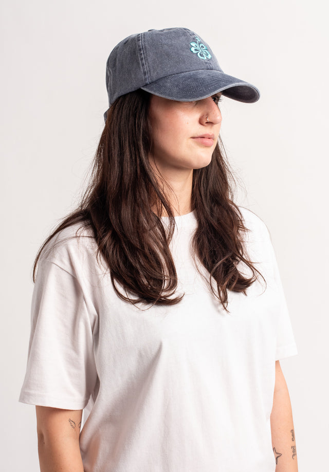 titus-ohia-cap-6-panel-dad-cap-mit-flower-stickerei image 3