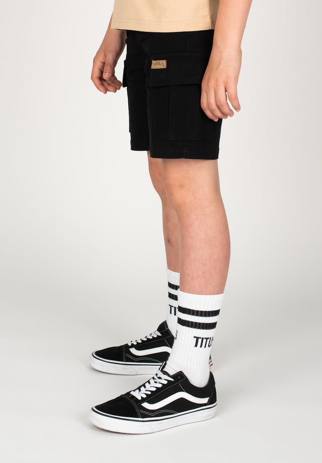 titus-twill-cargo-kids-shorts image 3
