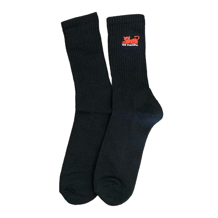 toy-machine-devil-cat-sock-skate-socken image 1