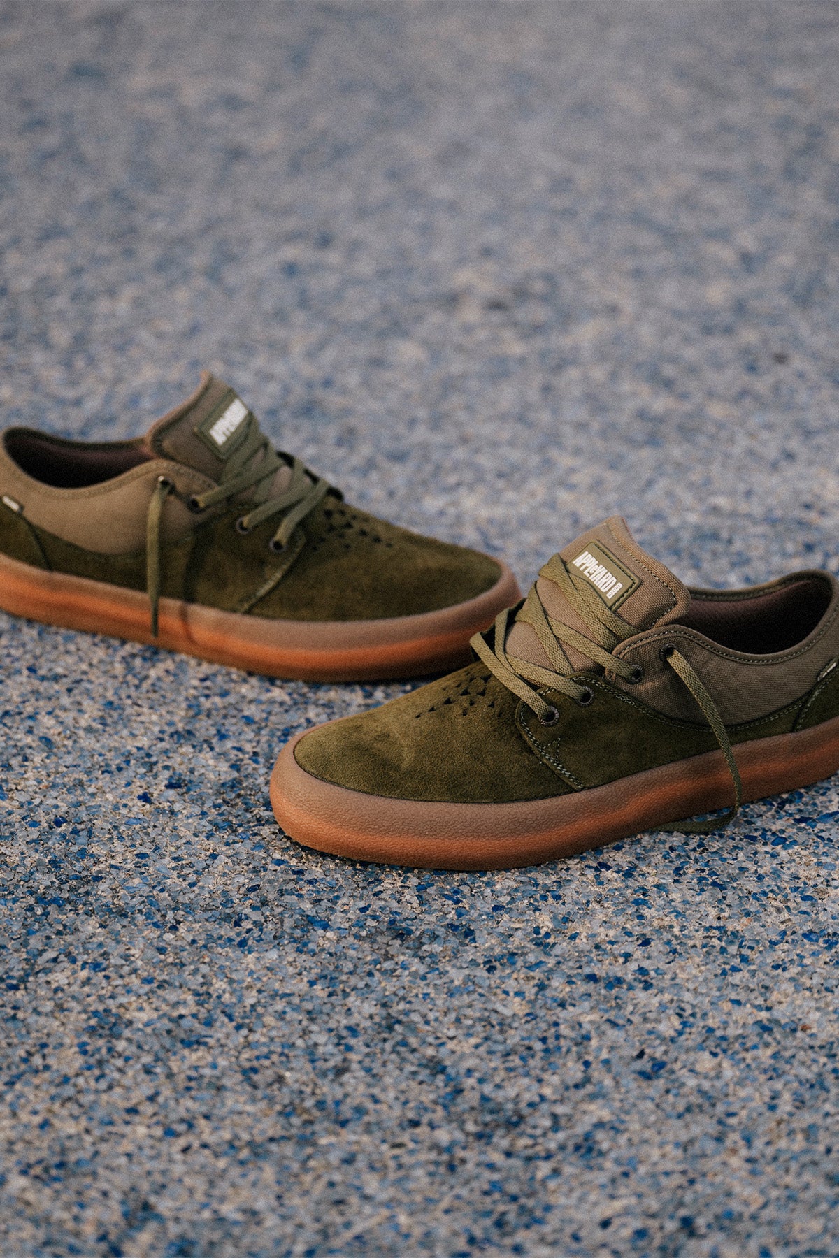 globe-mahalo-skateschuhe-military-olive-crepe image 2