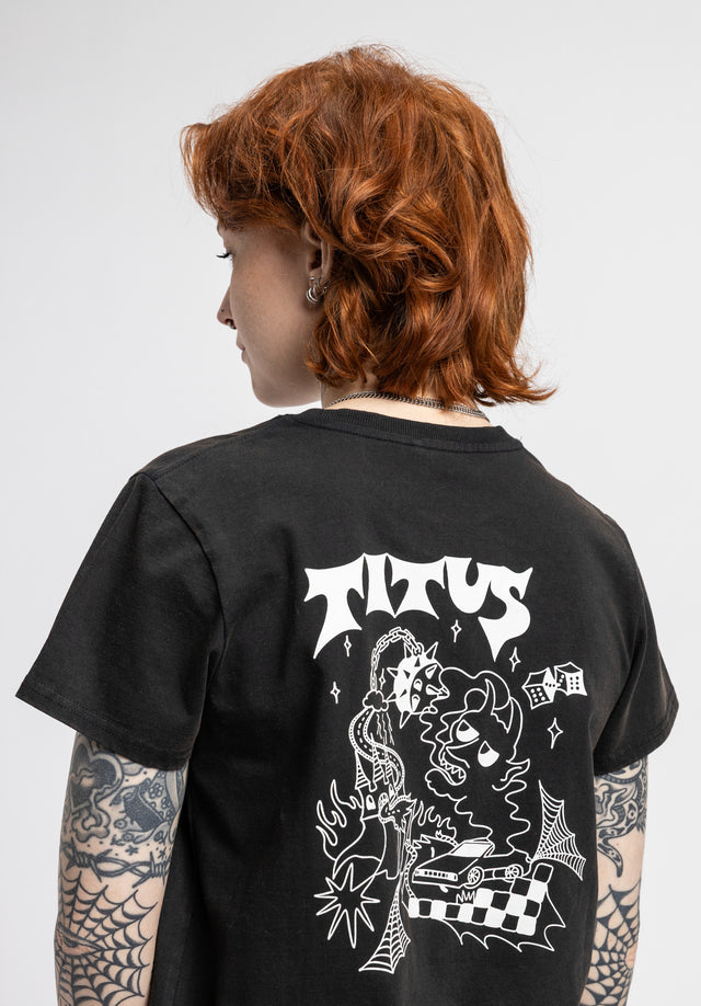 titus-w-devils-world-t-shirt-damen-regular-fit image 3