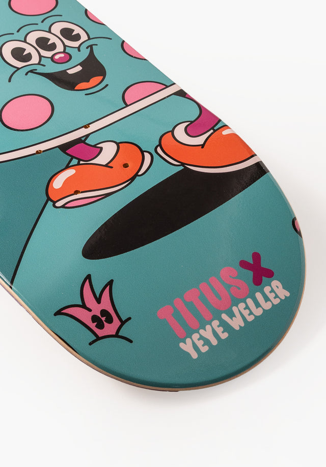 titus-x-yeye-weller-artist-series-skateboard-deck image 6