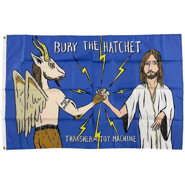 toy-machine-x-thrasher-bth-flag-flagge image 1