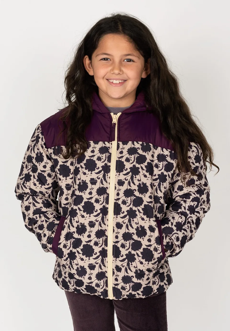 titus-synni-kids-girls-jacke-mit-blumenmuster image 1