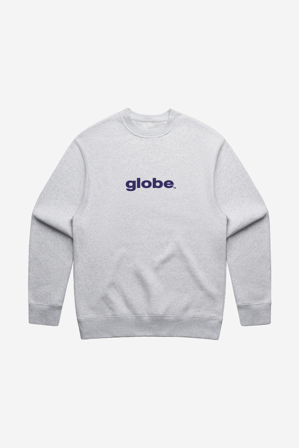 globe-o-g-crew-grey-marle-sweatshirt image 1