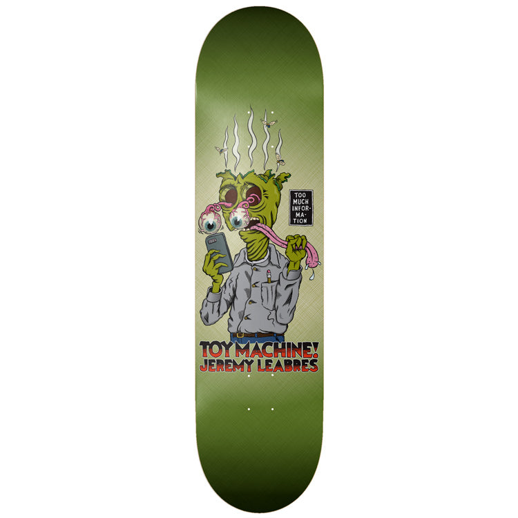 toy-machine-jeremy-leabres-too-much-skateboard-deck-8-38 image 1